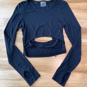 Gymshark Poise long sleeve crop top
